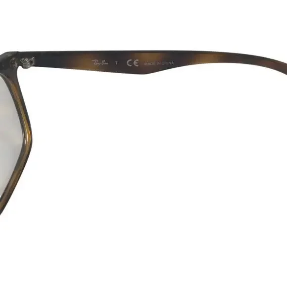 Ray-Ban 7176 Tortoise Frame Eyeglasses - Picture 4 of 5